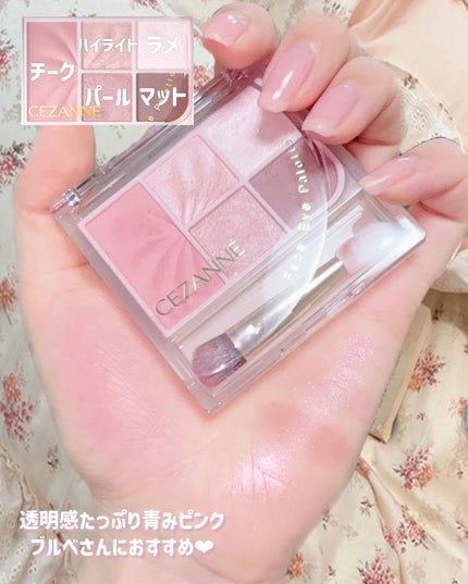 フェイスアイパレット/CEZANNE/アイシャドウを使ったクチコミ(6枚目)