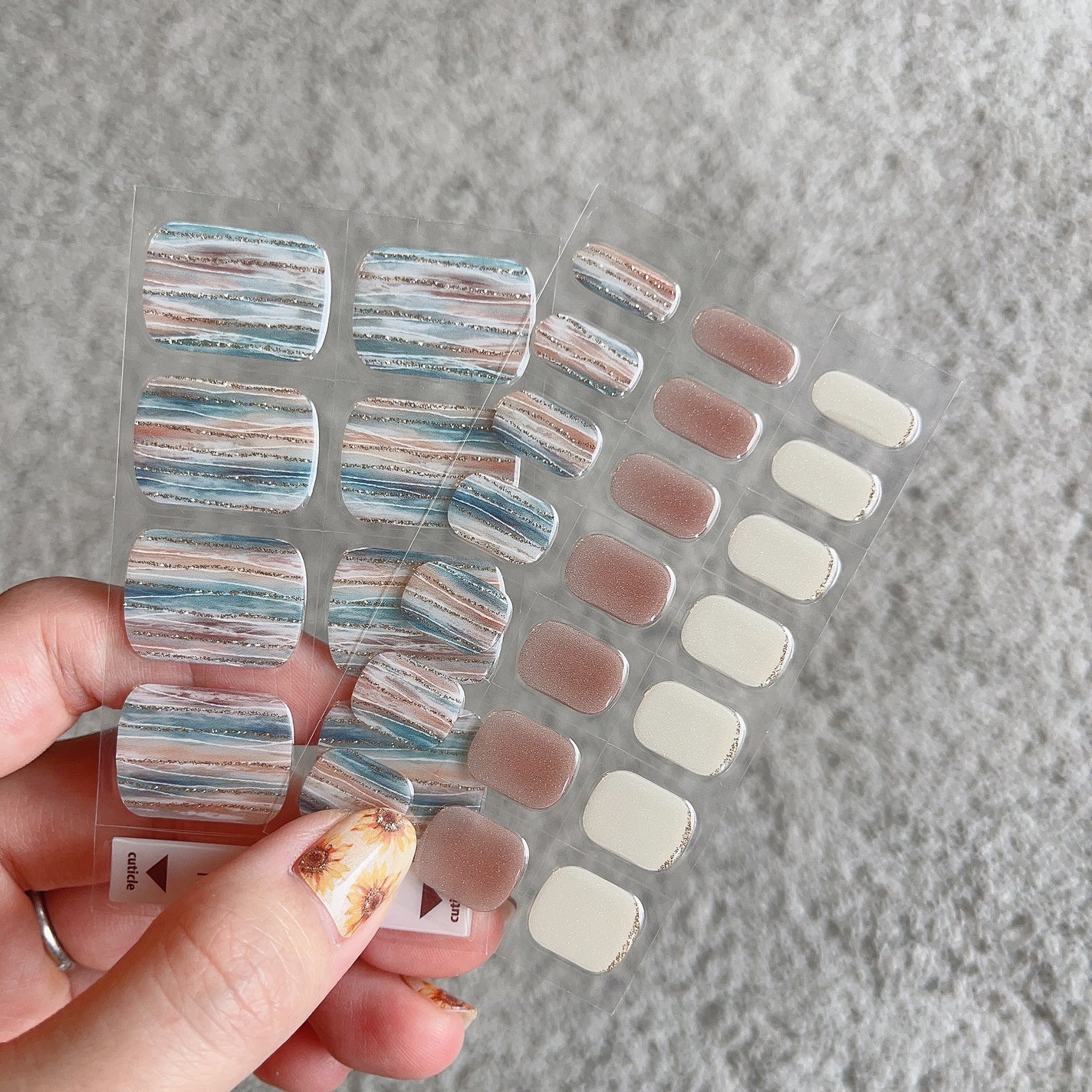 ジェルミーペタリー/ジェルミーワン/ネイルシールを使ったクチコミ(10枚目)