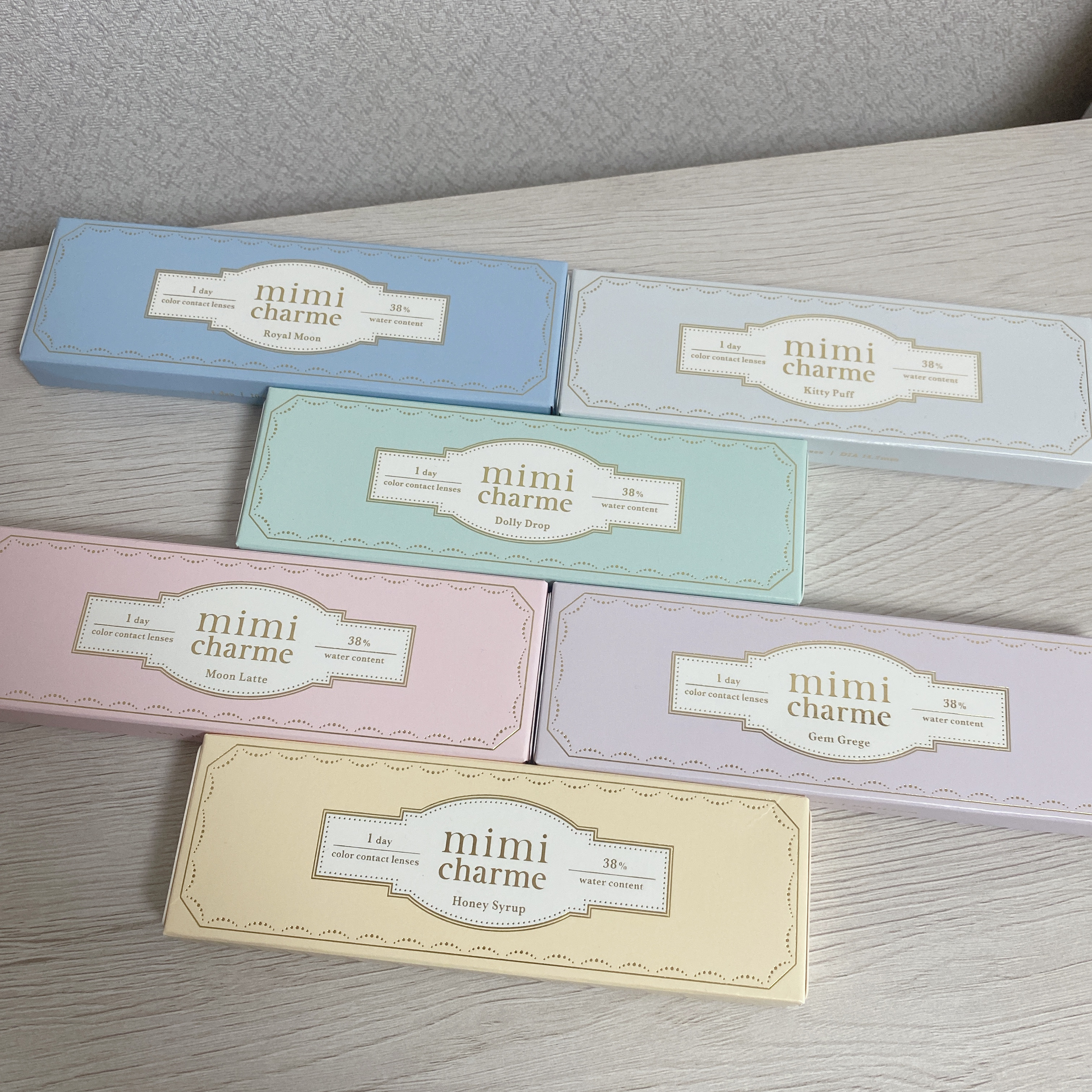 mimi charme 1day/mimi charme/ワンデー（１DAY）カラコンを使ったクチコミ（3枚目）