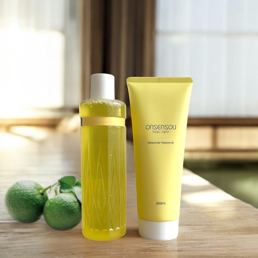 モイスチャーシャンプー／モイスチャートリートメント KABOSU/ONSENSOU/市販シャンプーを使ったクチコミ（2枚目）