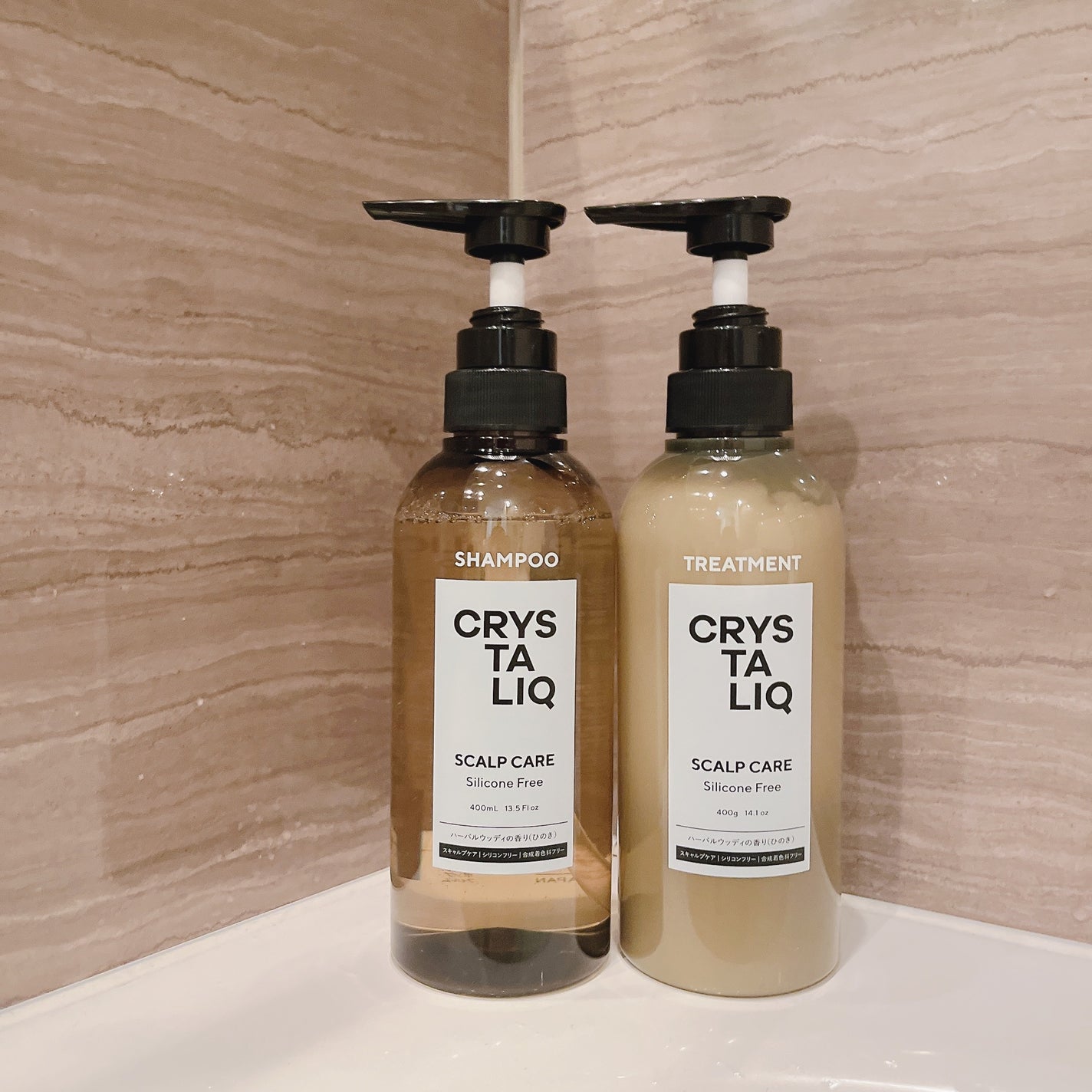 CRYSTALIQ スキャルプケア シャンプー/トリートメント/Crystaliq /市販シャンプーを使ったクチコミ(2枚目)