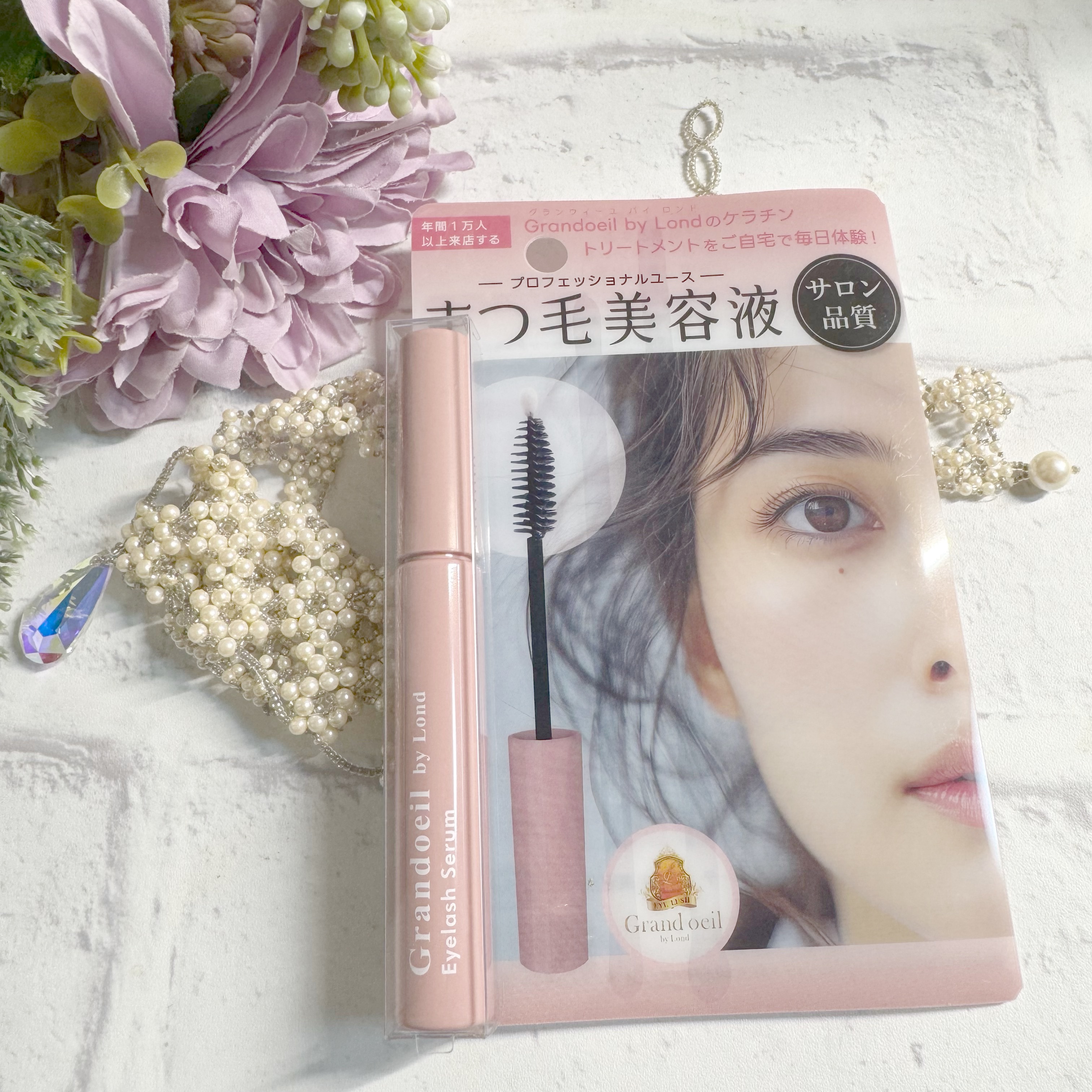 グランウィーユGINZAwithミラボーテ まつ毛美容液/ミラボーテ/まつげ美容液を使ったクチコミ（1枚目）