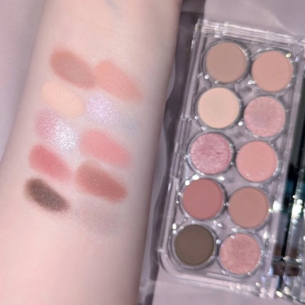 ライトオンアイズシャドウパレット/ルミル/アイシャドウパレットを使ったクチコミ(4枚目)