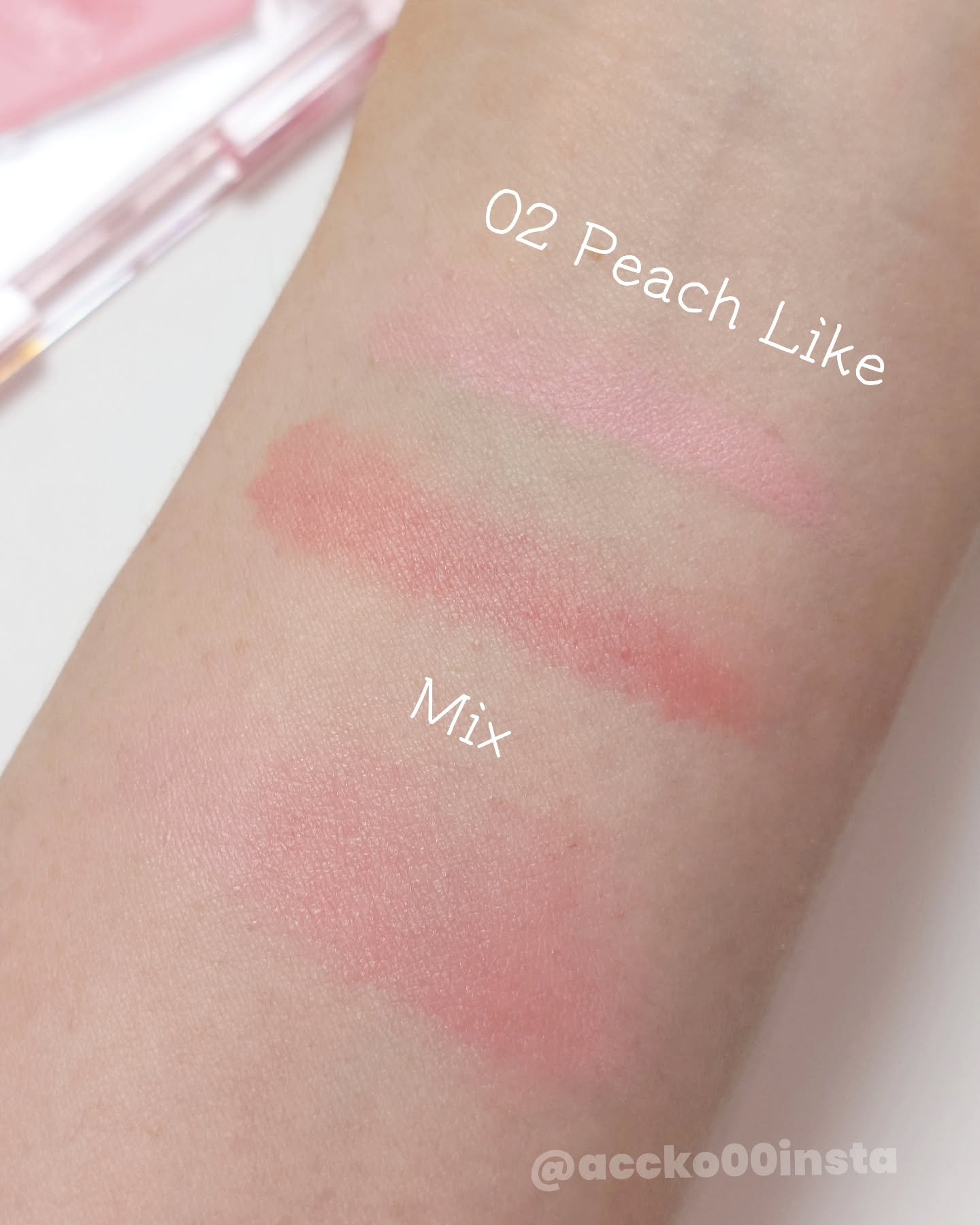 Soft Fitting Cream Blusher/フォレンコス/ジェル・クリームチークを使ったクチコミ（3枚目）