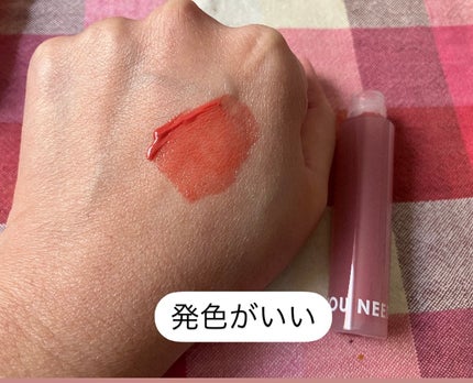 ハートゼリングティント/YNM/リップティントを使ったクチコミ(3枚目)