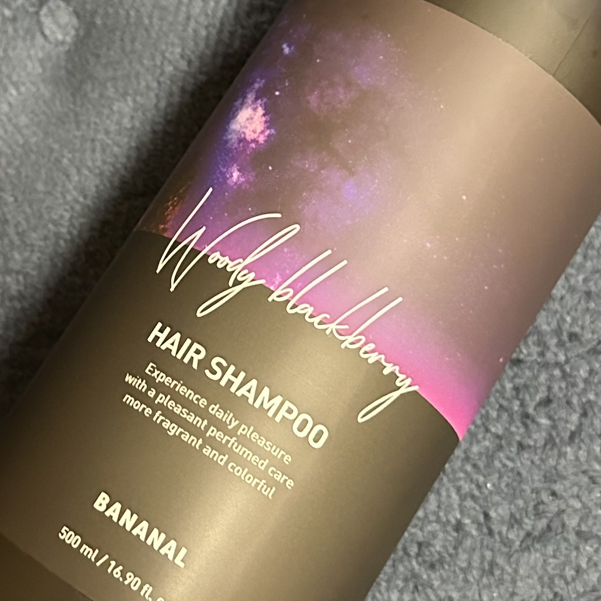 パフュームドヘアシャンプー Woody Blackberry/BANANAL/市販シャンプーを使ったクチコミ（2枚目）