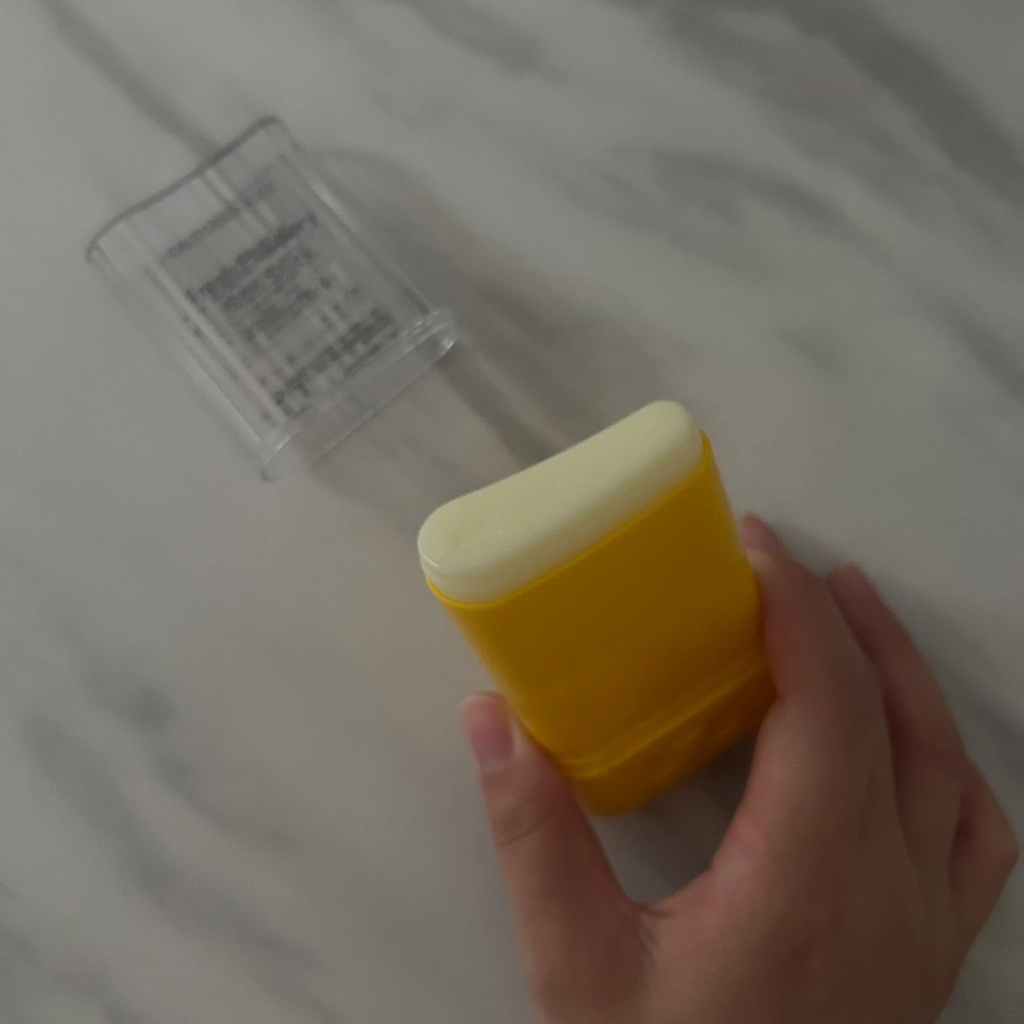 パウダリーUVアロエスティック/ネイチャーリパブリック/日焼け止めスティックを使ったクチコミ（2枚目）