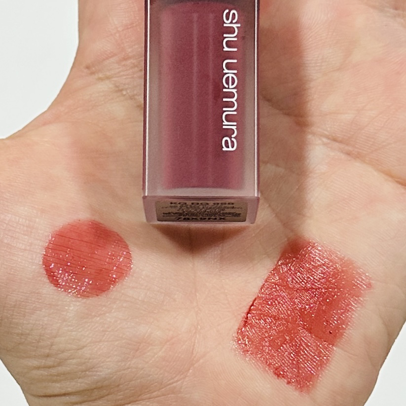 キヌケアグローアップ BG958 ウメゼリー/shu uemura/口紅を使ったクチコミ（2枚目）