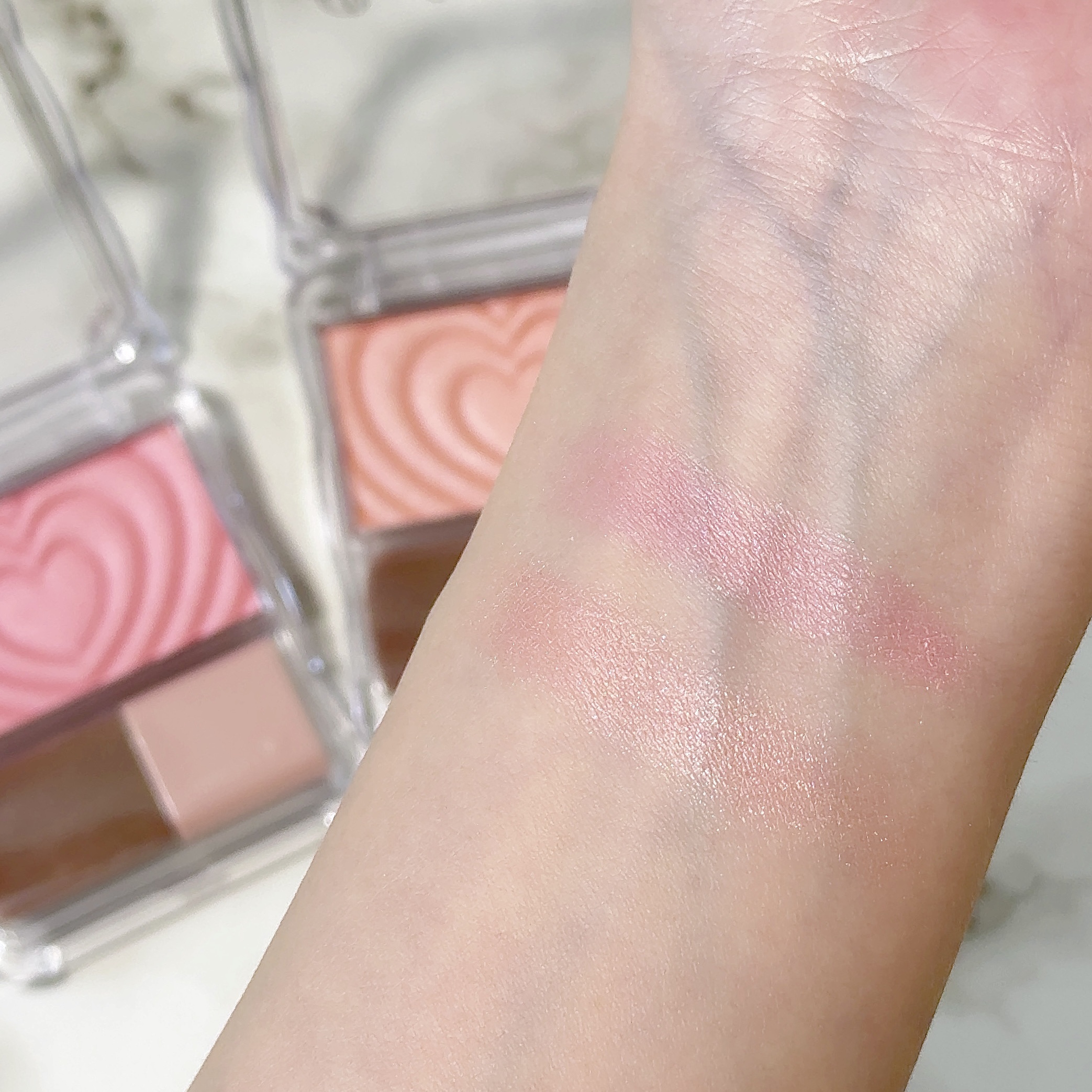 パウダーチークス/キャンメイク/パウダーチークを使ったクチコミ（3枚目）