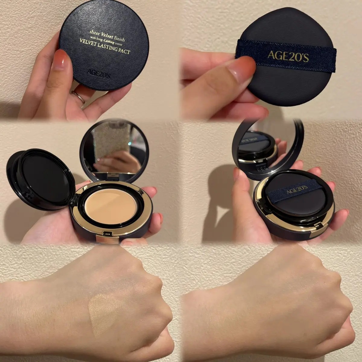 ヴェルヴェットラスティングパクト/AGE20’s/その他ファンデーションを使ったクチコミ（2枚目）