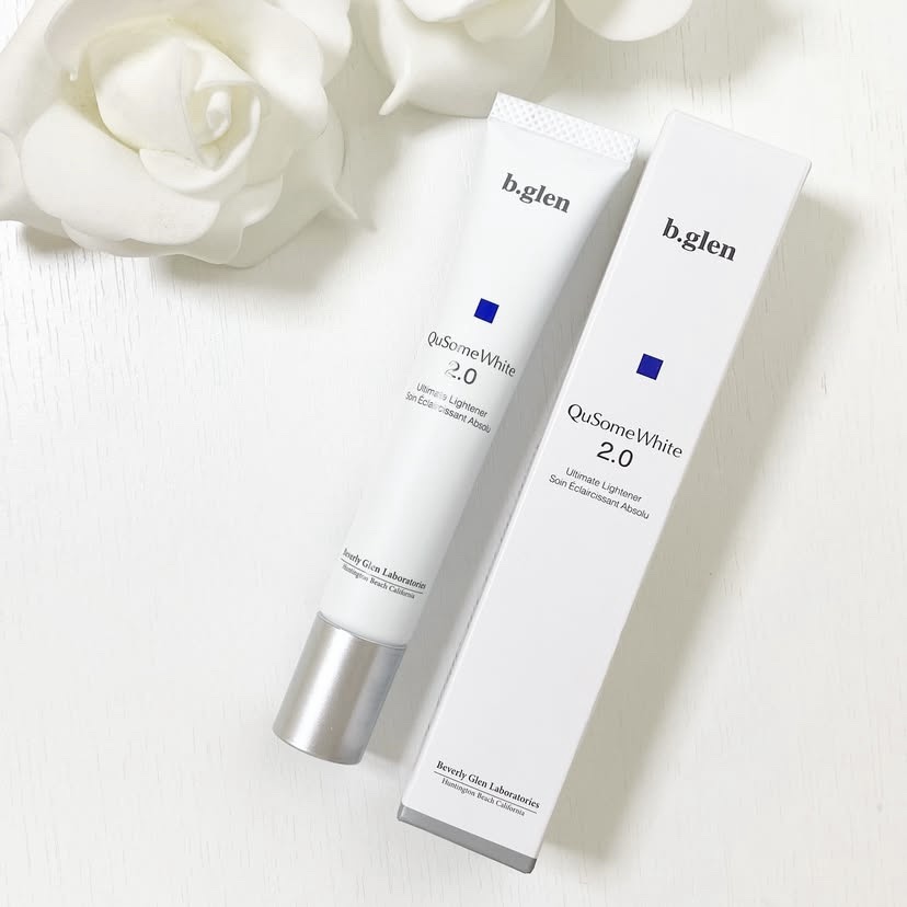 QuSomeホワイト2.0/b.glen/美容液を使ったクチコミ（1枚目）