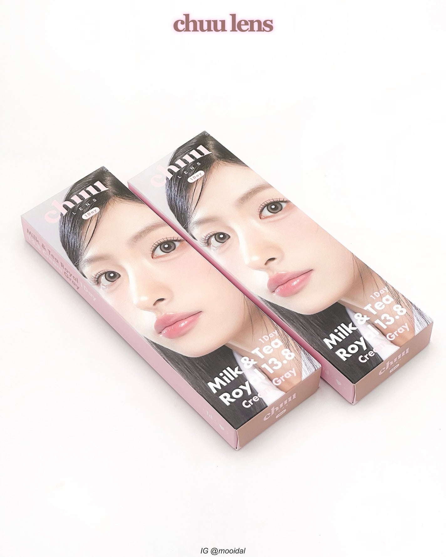 chuuLENS Milk&Tea 1day/chuu LENS/ワンデー(1DAY)カラコンを使ったクチコミ(2枚目)