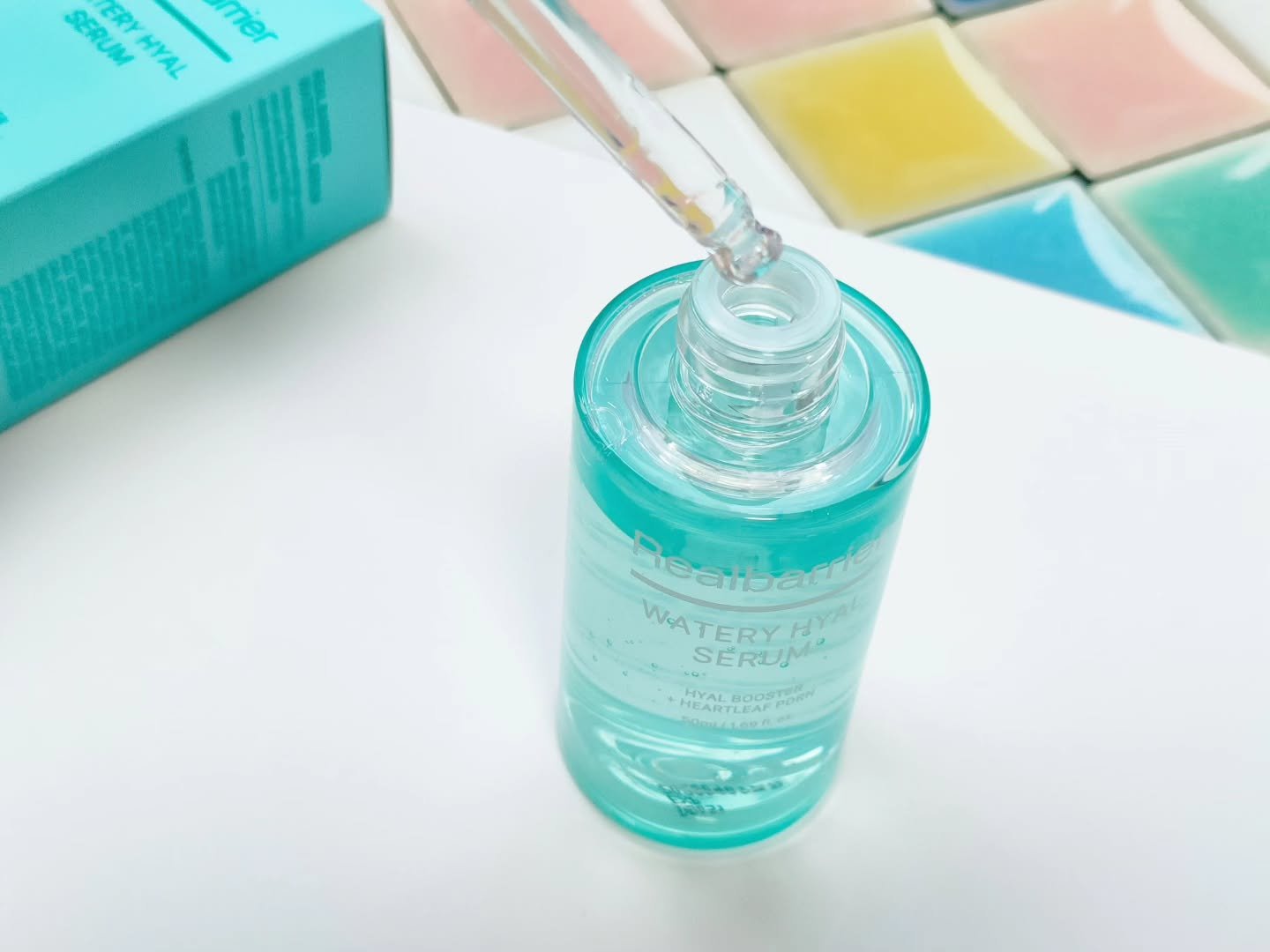 ウォータリー ヒアル セラム/Real Barrier/美容液を使ったクチコミ（2枚目）