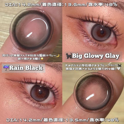 Rain 1day/OLENS/ワンデー(1DAY)カラコンを使ったクチコミ(2枚目)