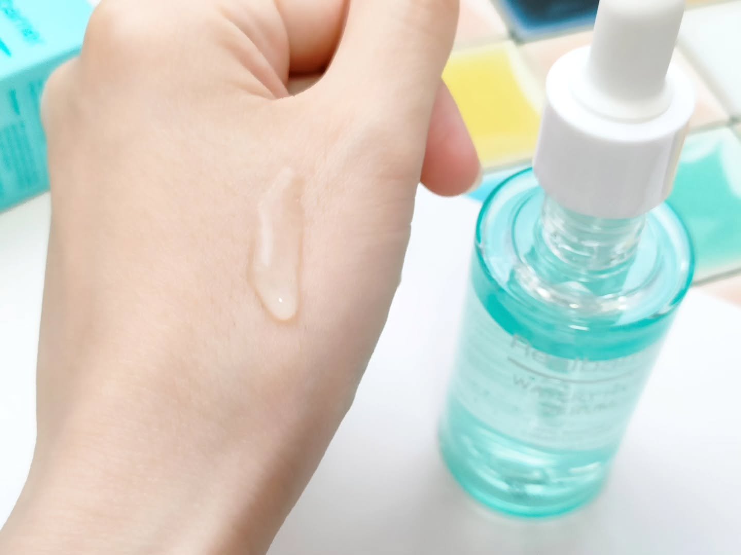 ウォータリー ヒアル セラム/Real Barrier/美容液を使ったクチコミ（3枚目）