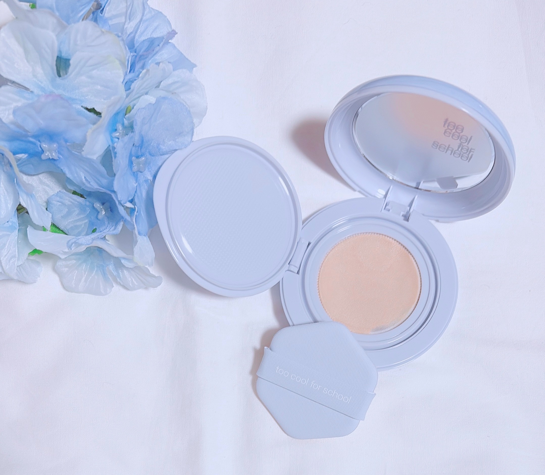 エアーフィットクッション/too cool for school/クッションファンデーションを使ったクチコミ（2枚目）