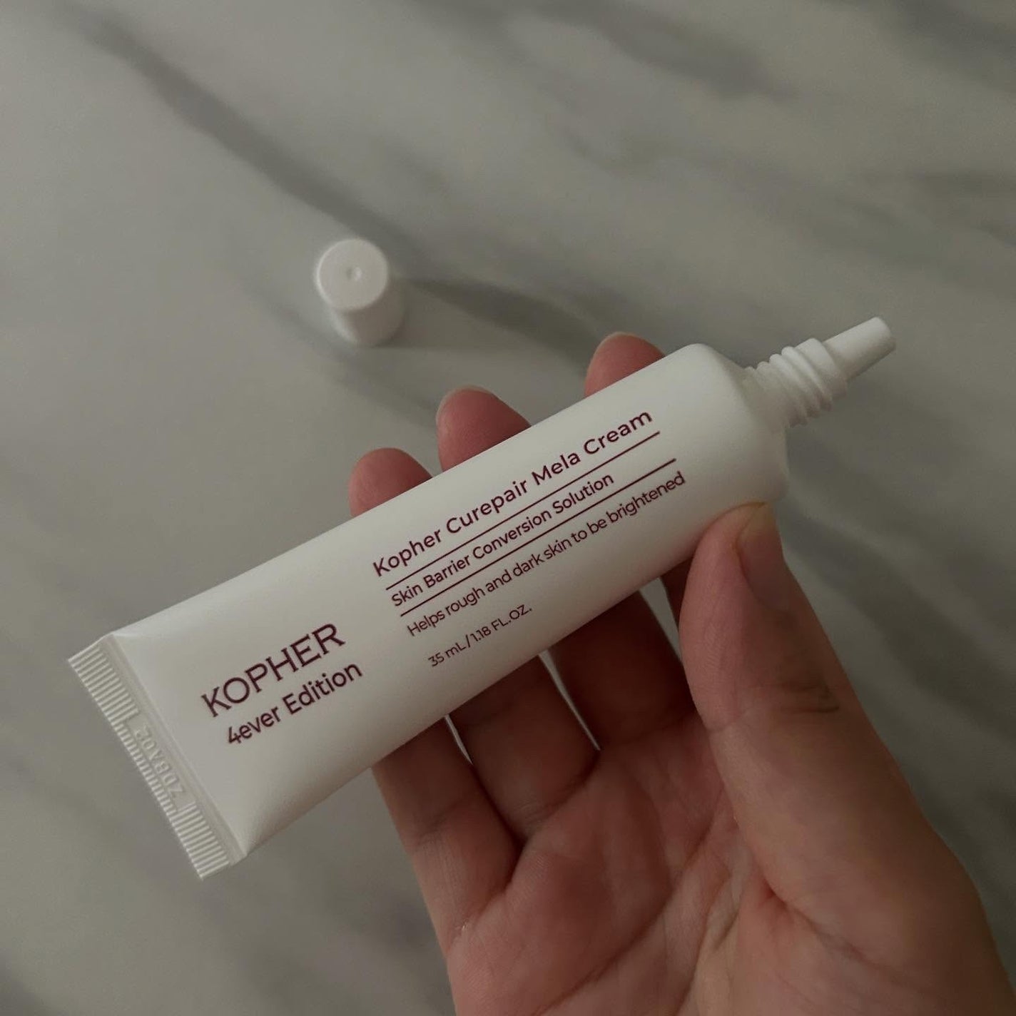 CUREPAIR MELA CREAM /KOPHER/フェイスクリームを使ったクチコミ(6枚目)