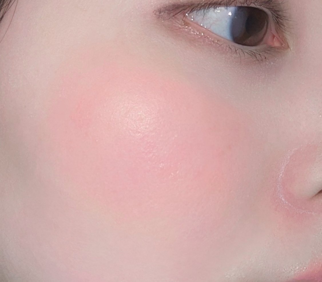 ペリペラ シロッピー トック チーク/PERIPERA/リキッドチークを使ったクチコミ（2枚目）