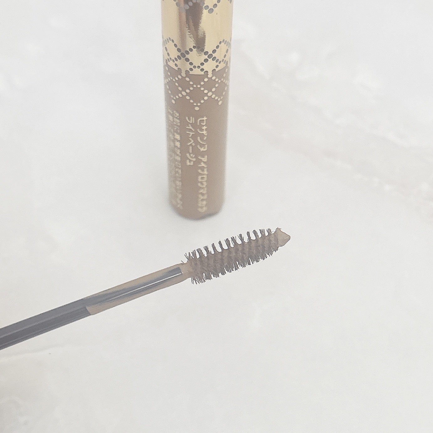 アイブロウマスカラ/CEZANNE/眉マスカラを使ったクチコミ（3枚目）