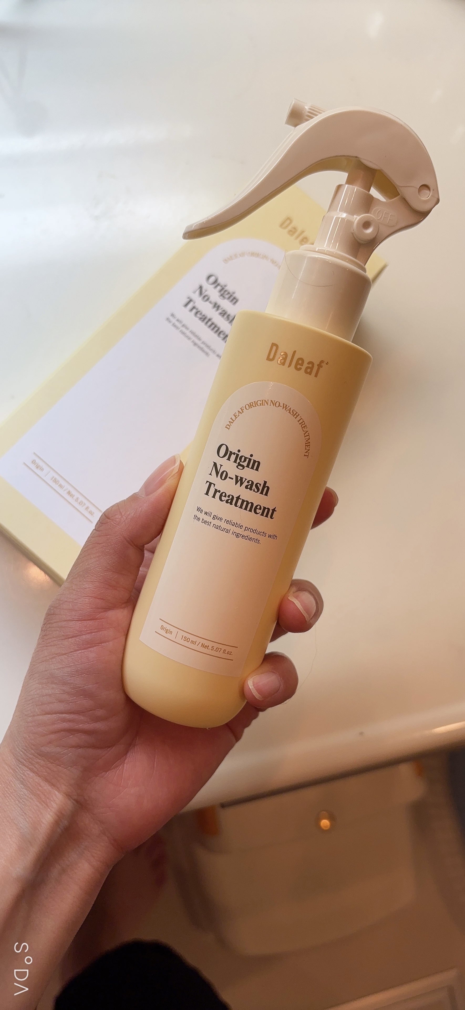 オリジン ノーウォッシュトリートメント/Daleaf/アウトバストリートメントを使ったクチコミ（3枚目）