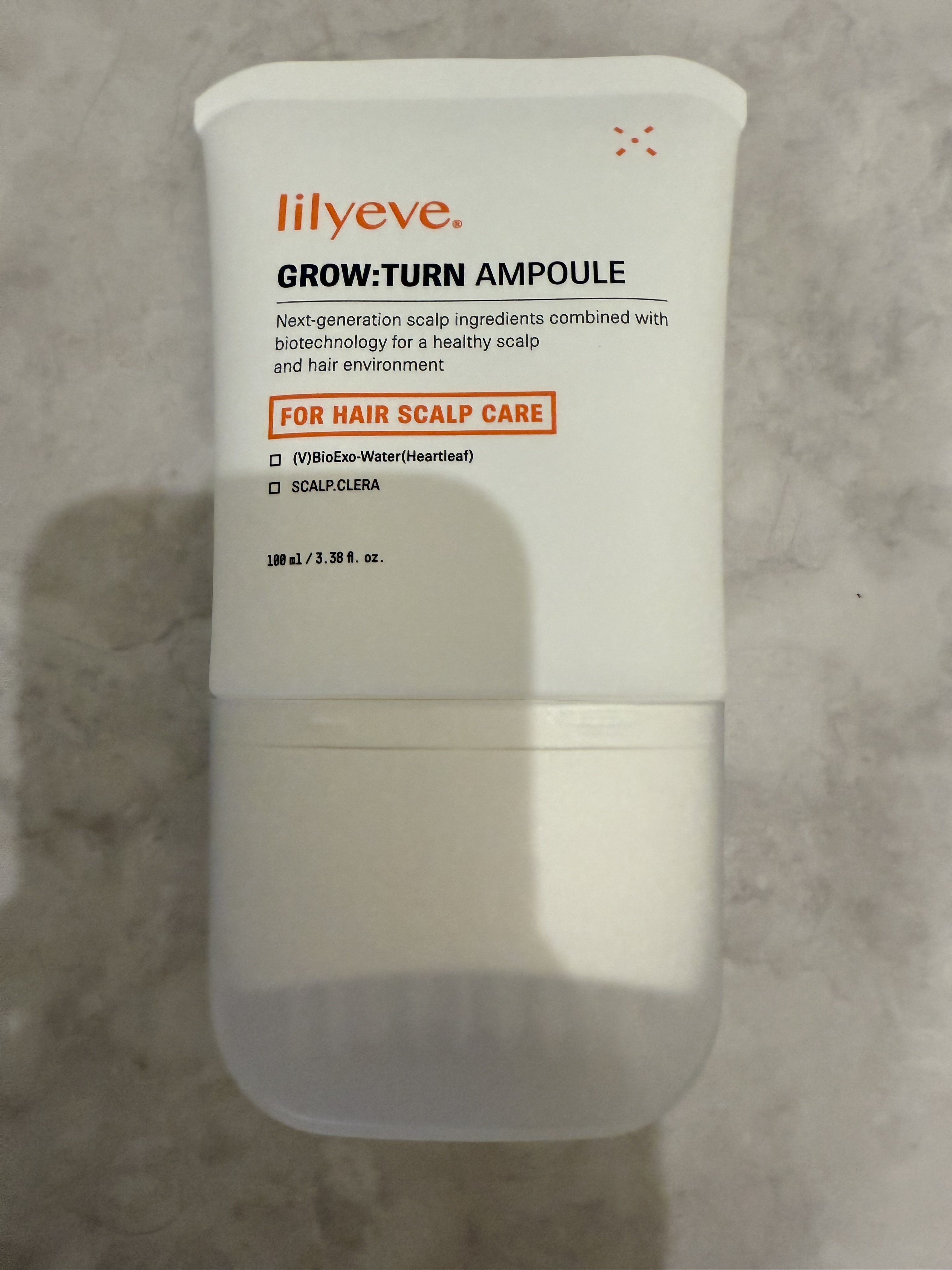 グローターンヘアアンプル/リリーイブ/頭皮ローションを使ったクチコミ（1枚目）