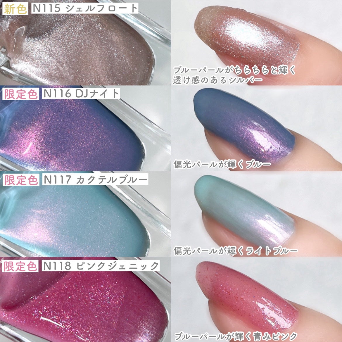 カラフルネイルズ/キャンメイク/マニキュアを使ったクチコミ(3枚目)