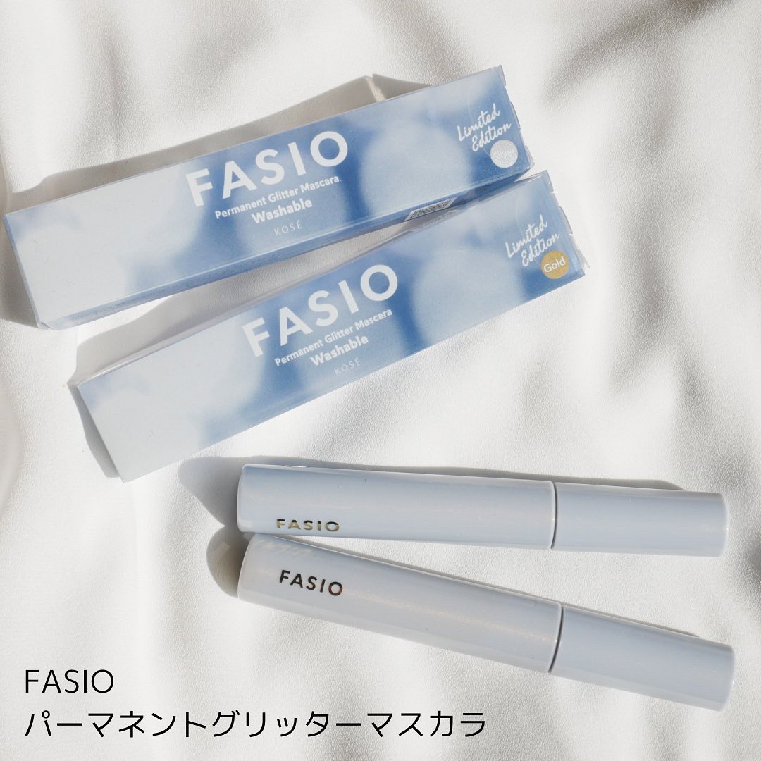 パーマネントグリッター マスカラ/FASIO/マスカラを使ったクチコミ（1枚目）