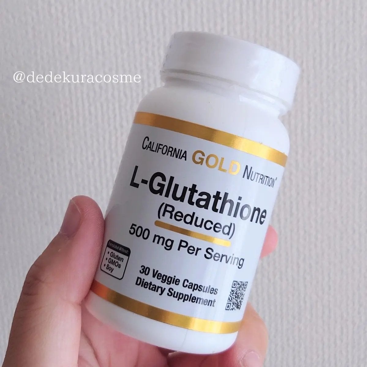 グルタチオン/CALIFORNIA GOLD NUTRITION/美容サプリメントを使ったクチコミ(1枚目)