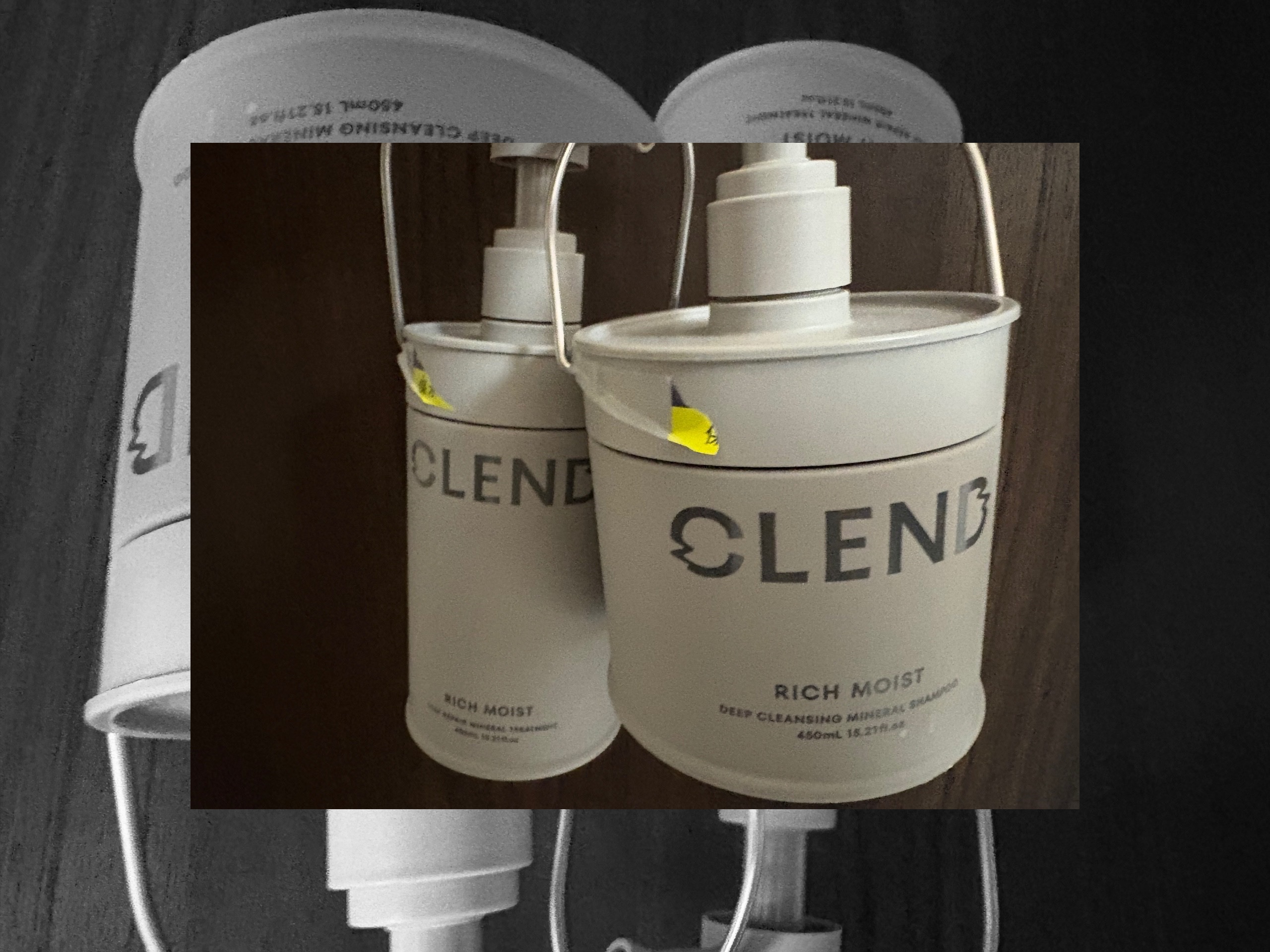 リッチモイスト ディープクレンジング ミネラル シャンプー/ディープリペア ミネラル トリートメント/CLEND/市販シャンプーを使ったクチコミ（1枚目）