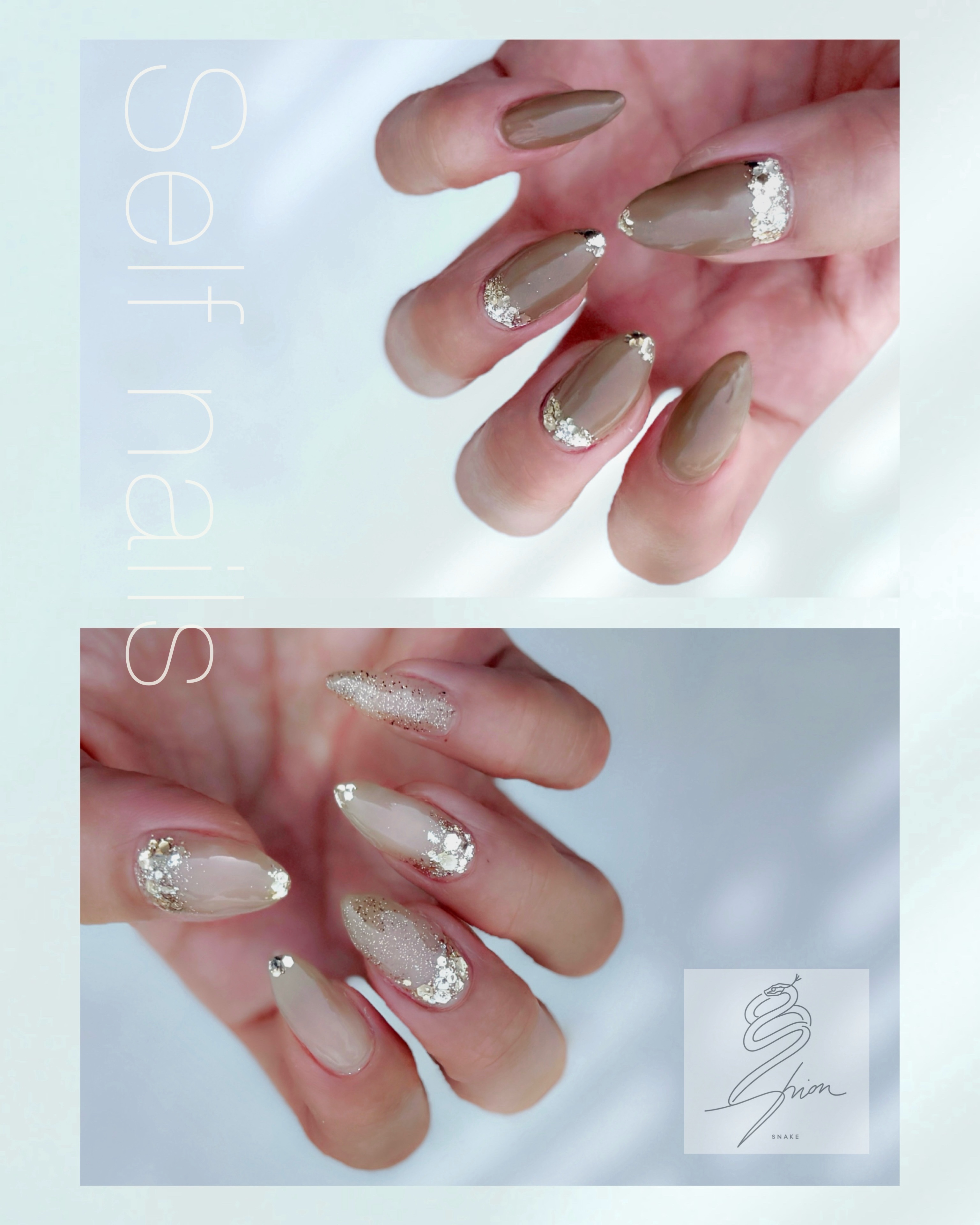 プラチナボンドデュオ/KOKOIST/ジェルネイルを使ったクチコミ（2枚目）