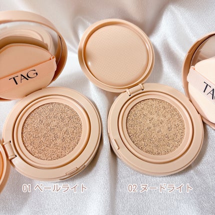 ベルベットカバークッション/TAG/クッションファンデーションを使ったクチコミ(3枚目)