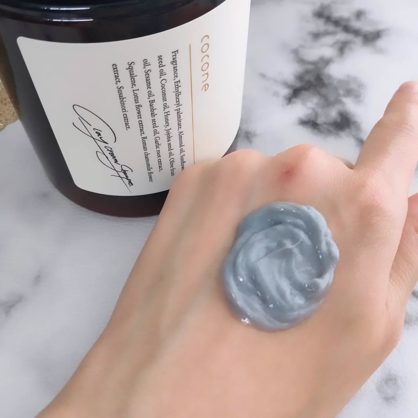 クレイクリームシャンプー（モイスト）/cocone/市販シャンプーを使ったクチコミ（3枚目）