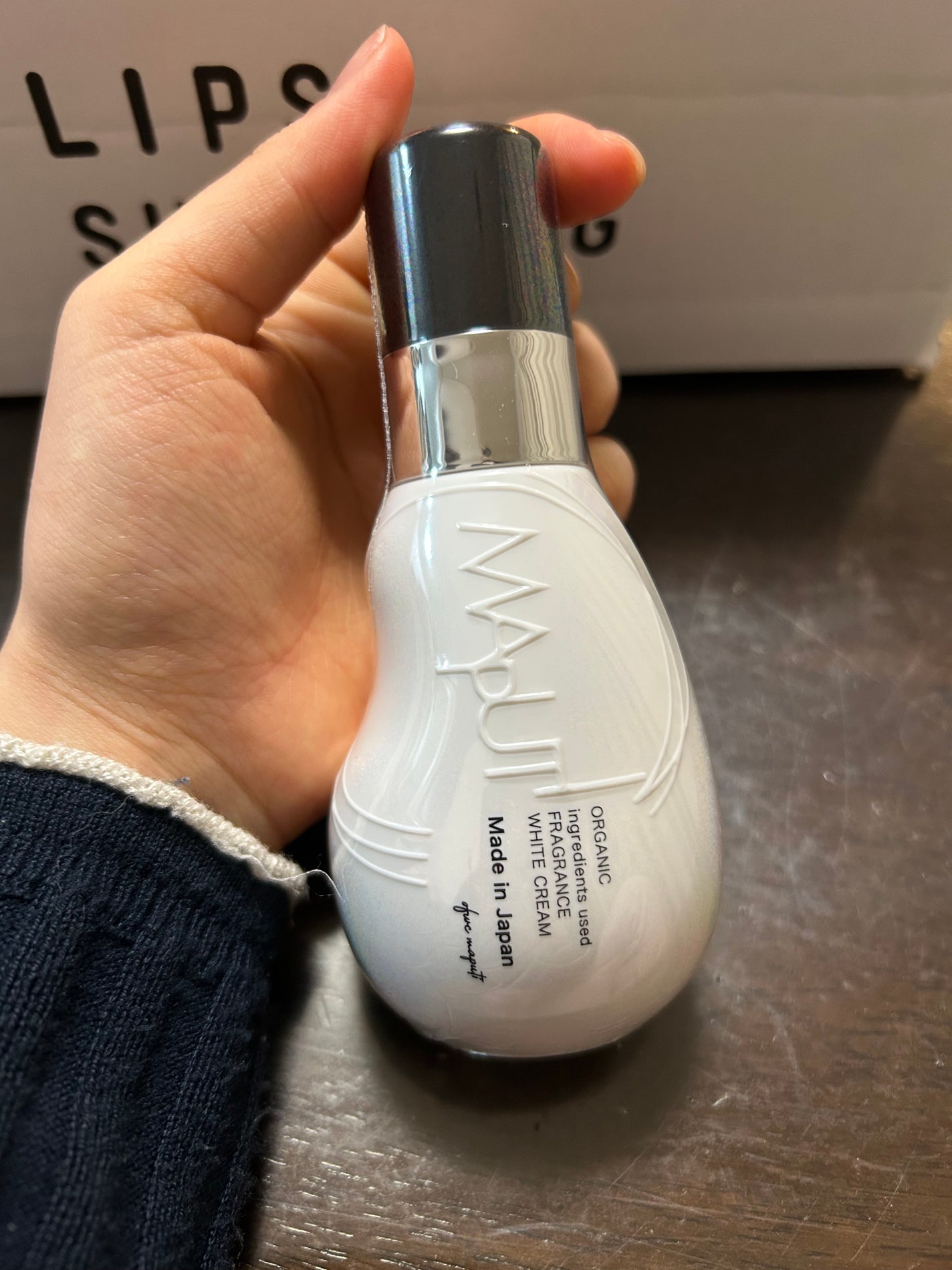 オーガニックフレグランスホワイトクリーム/MAPUTI/デリケートゾーンケアを使ったクチコミ(1枚目)