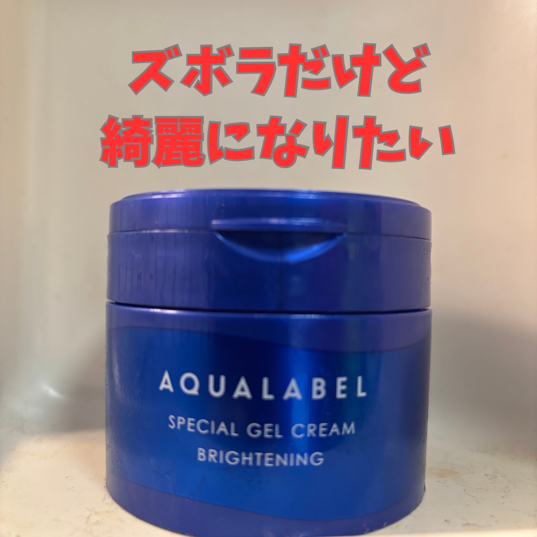 スペシャルジェルクリーム EX （ブライトニング） /アクアレーベル/オールインワン化粧品を使ったクチコミ（1枚目）