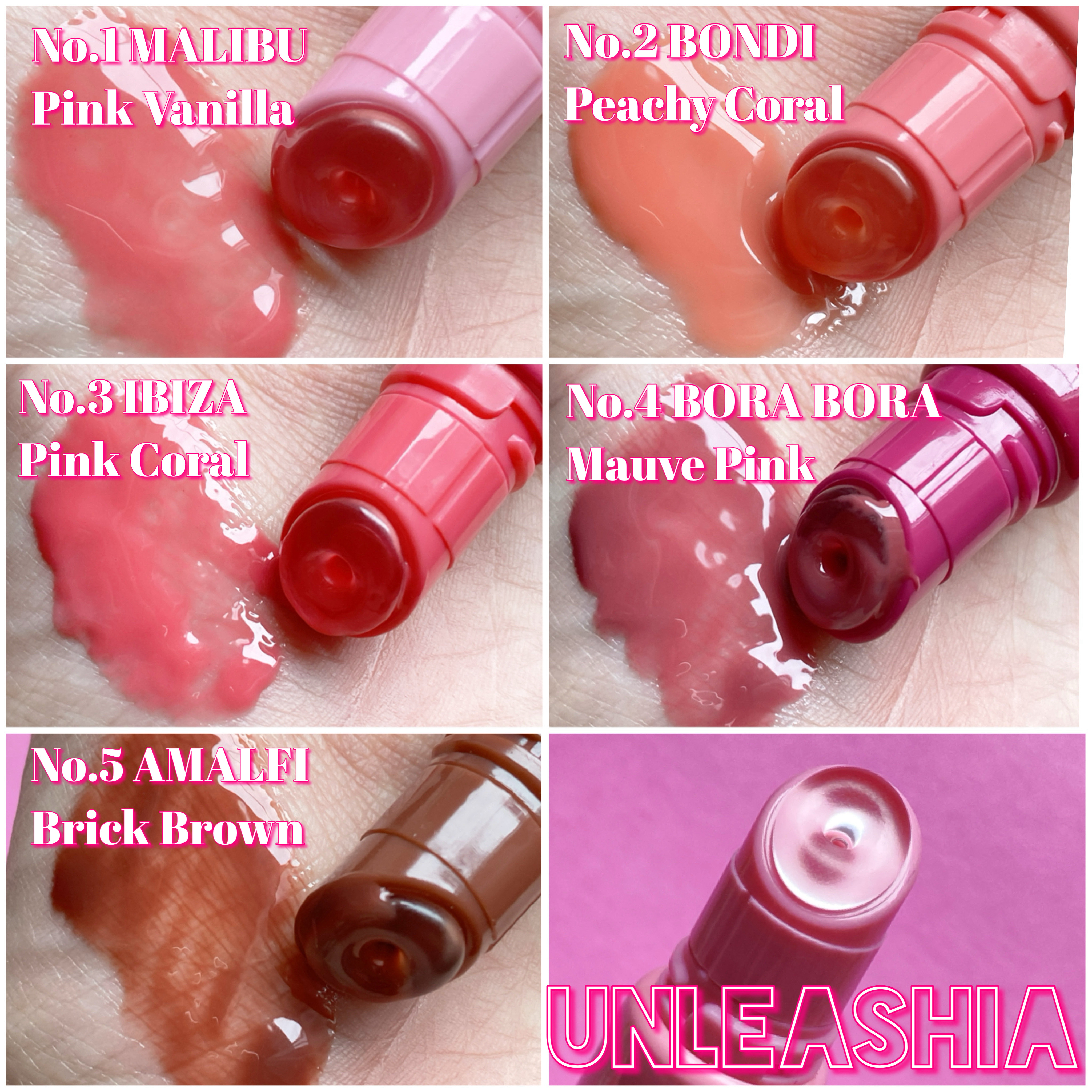 Sunset Dazzle Gloss Balm No.3 イビザ/unleashia/リップグロスを使ったクチコミ（2枚目）