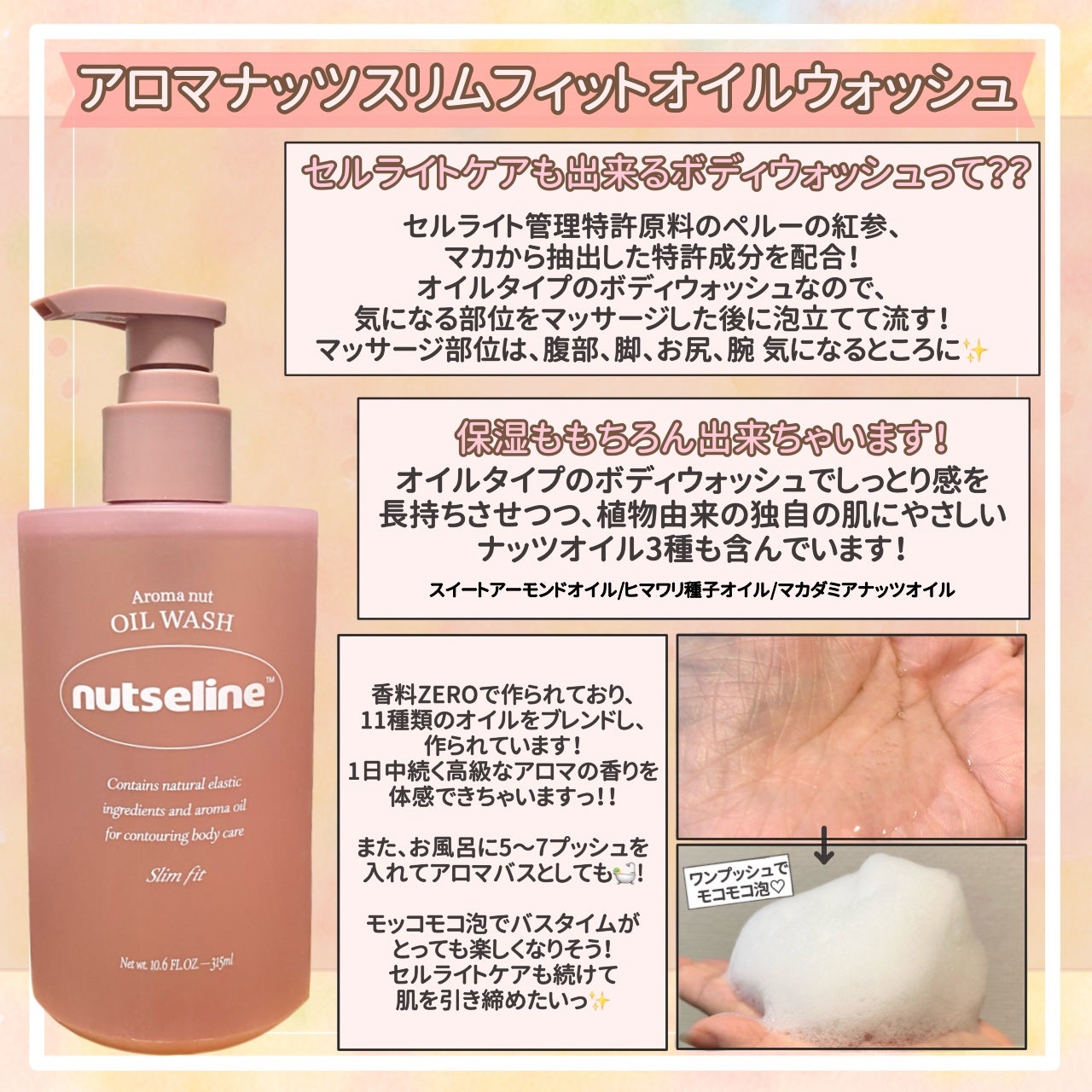 スーパーナッツナリッシングバーム/ナッツセリン/ボディクリームを使ったクチコミ(2枚目)