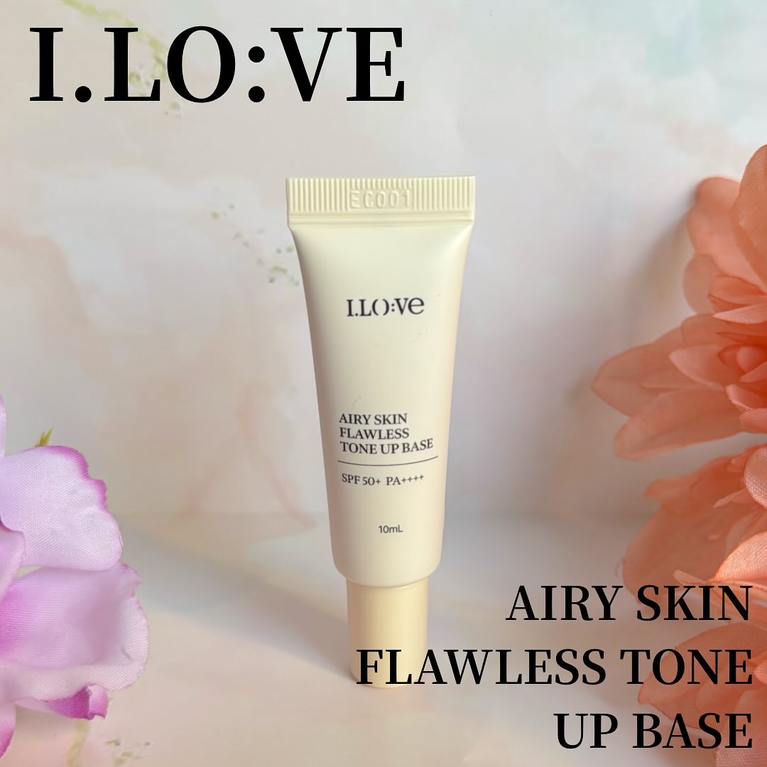 エアリースキンフローレストーンアップベース/I.LO:VE/化粧下地を使ったクチコミ（1枚目）