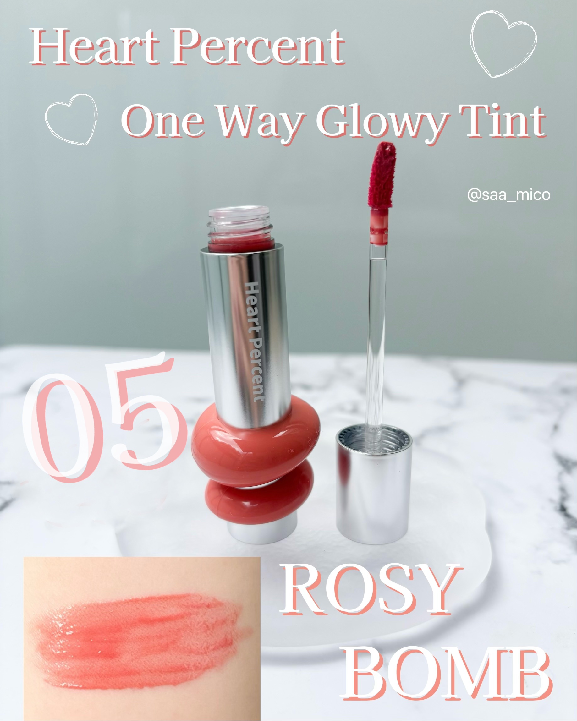 ドットオンムードリップペンシル/Heart Percent/リップライナーを使ったクチコミ（2枚目）