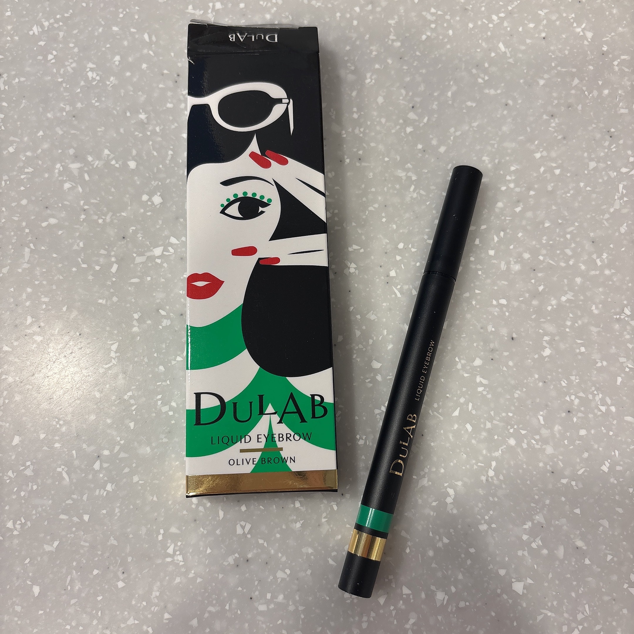 DULAB リキッドアイブロウ/DULAB/リキッドアイブロウを使ったクチコミ（1枚目）