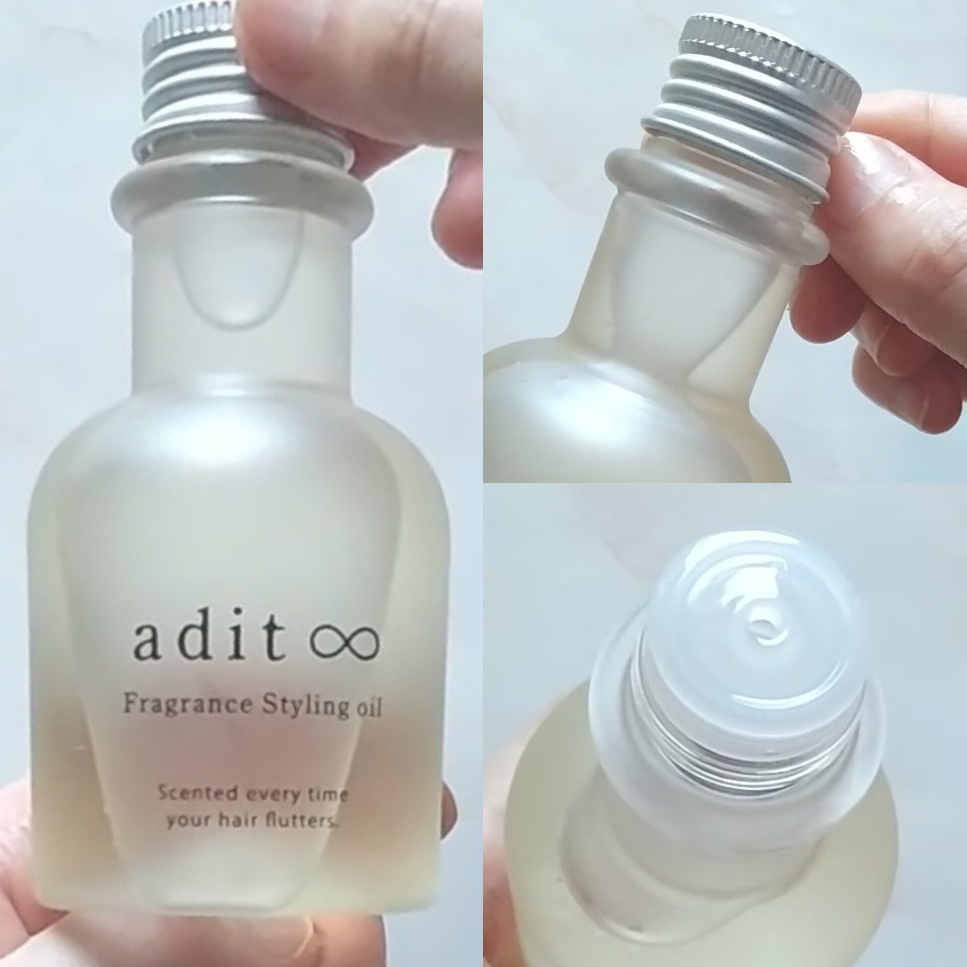 フレグランス スタイリングオイル/adit∞/ヘアオイルを使ったクチコミ（2枚目）