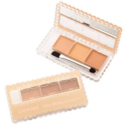 カラーミキシングコンシーラー/キャンメイク/パレットコンシーラーを使ったクチコミ(4枚目)