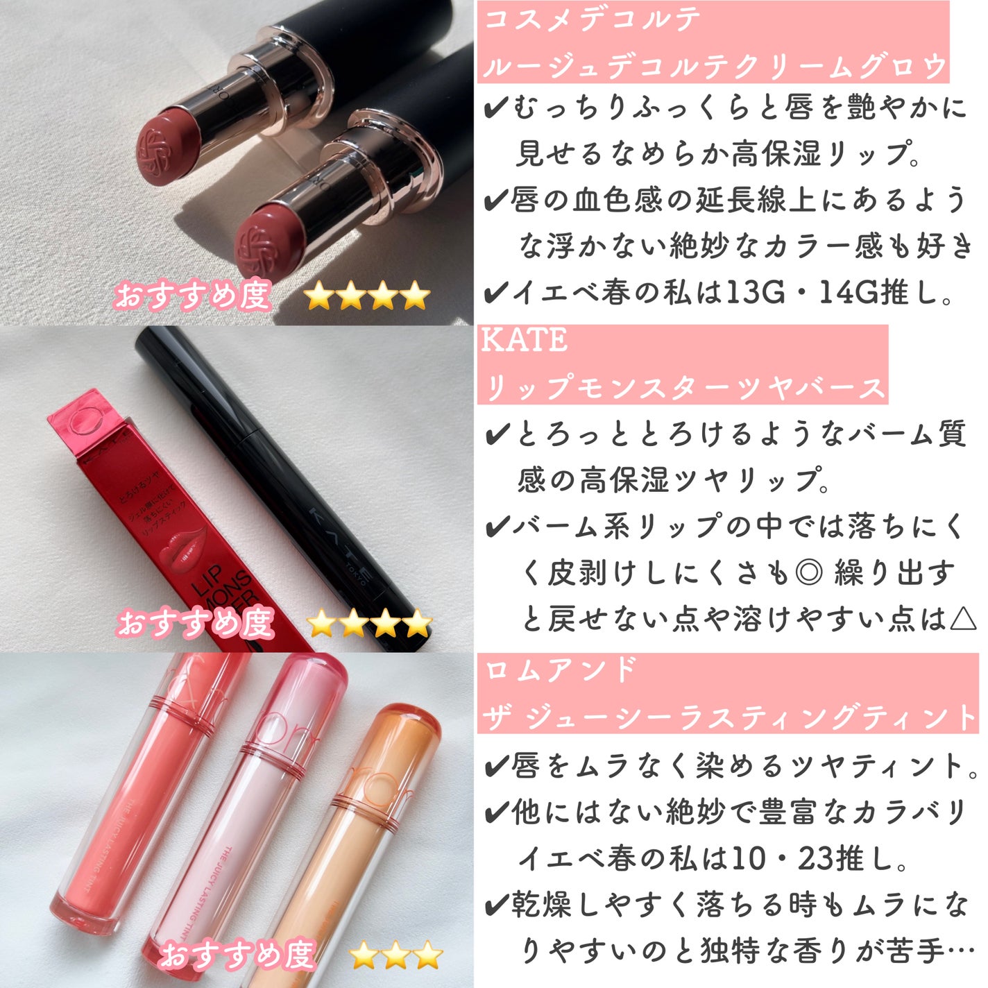 ザ ジューシーラスティングティント/rom&nd/リップティントを使ったクチコミ(4枚目)