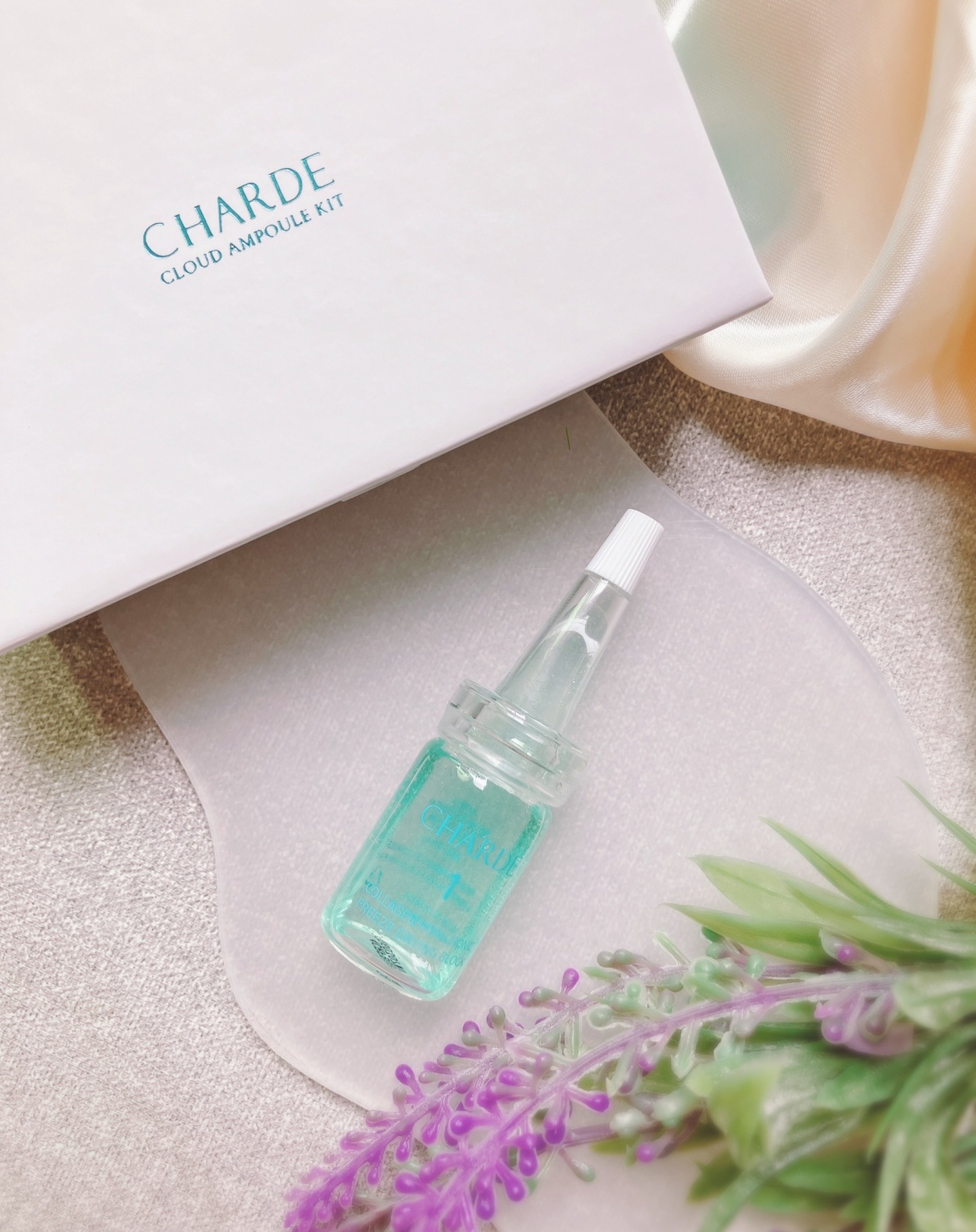 クラウドアンプル 1week キット/CHARDE/美容液を使ったクチコミ（2枚目）