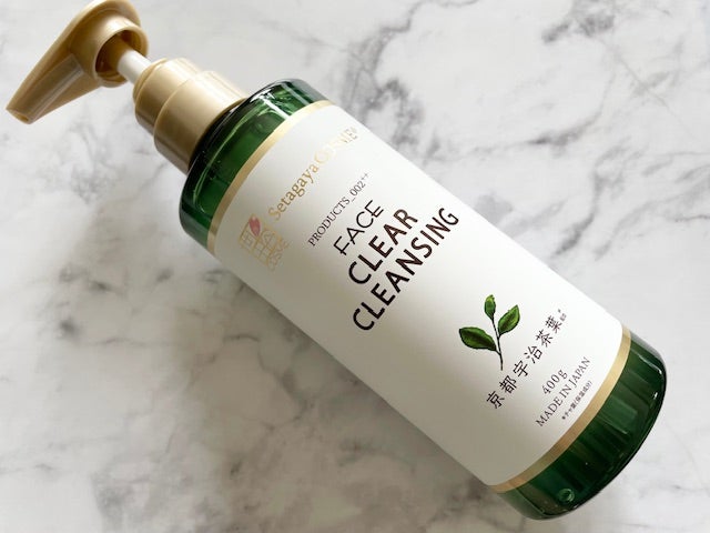 クリアクレンジング 京都宇治茶葉/世田谷コスメ/クレンジングジェルを使ったクチコミ(1枚目)