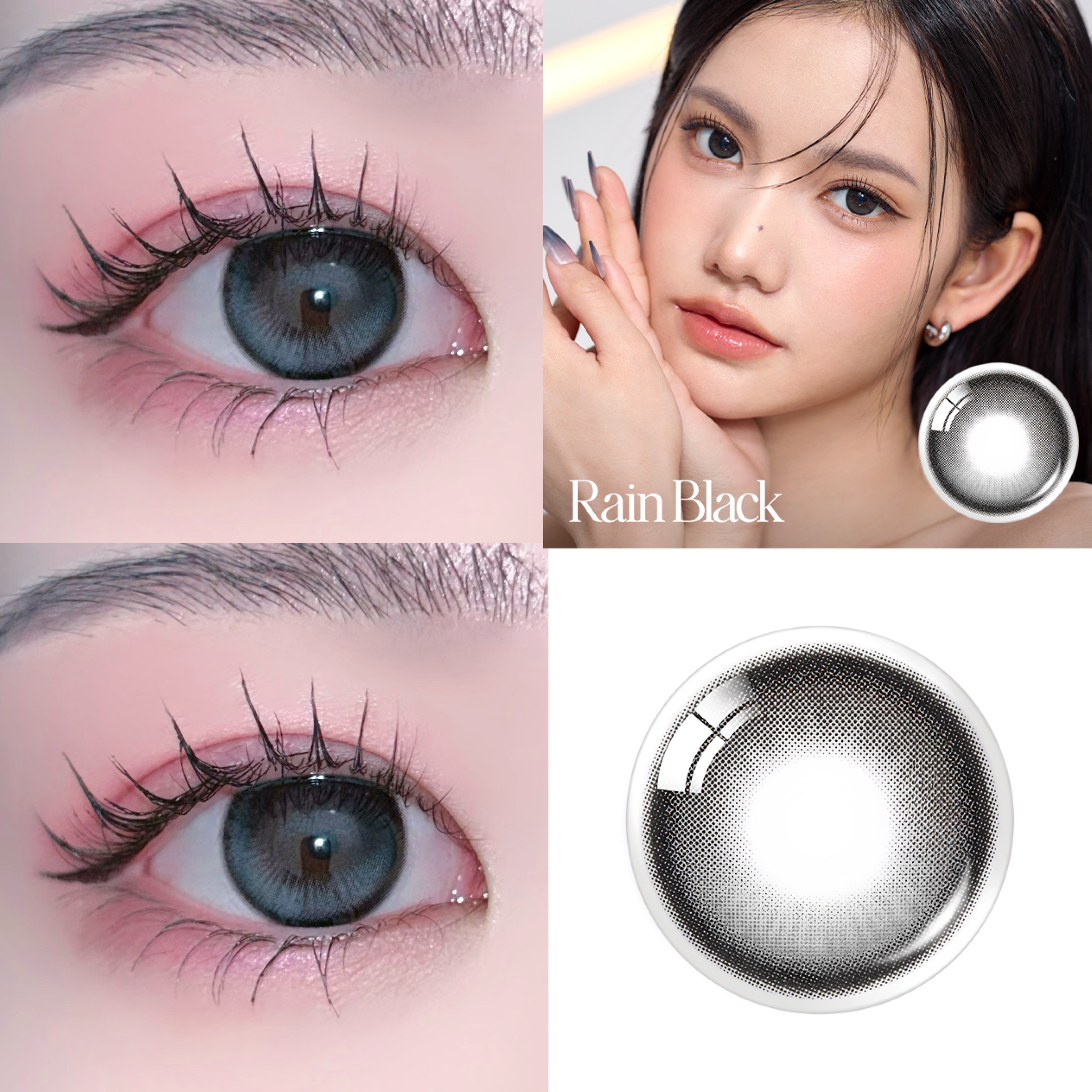 Rain 1day/OLENS/ワンデー（１DAY）カラコンを使ったクチコミ（2枚目）