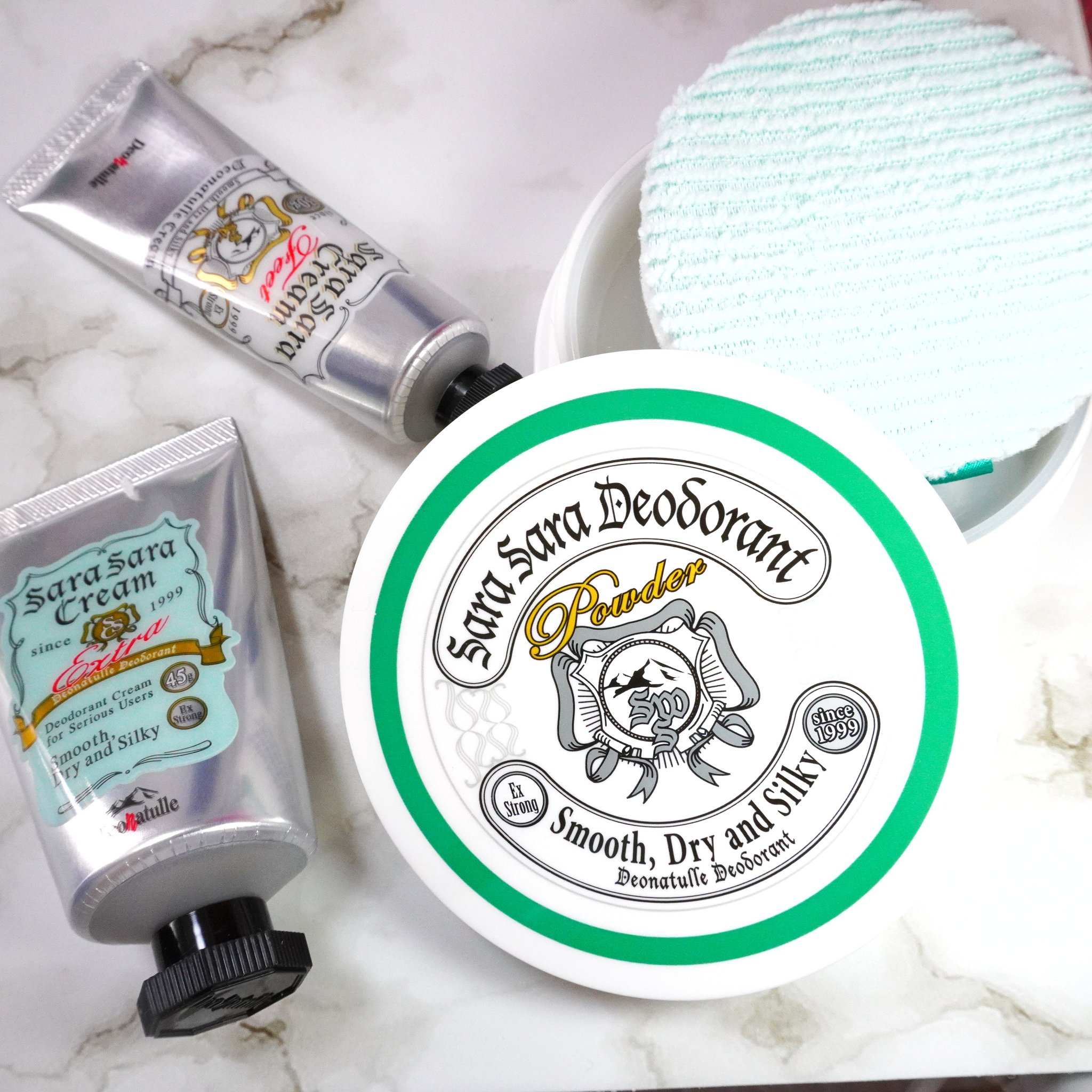 薬用足指さらさらクリーム/デオナチュレ/デオドラント・制汗剤を使ったクチコミ（3枚目）