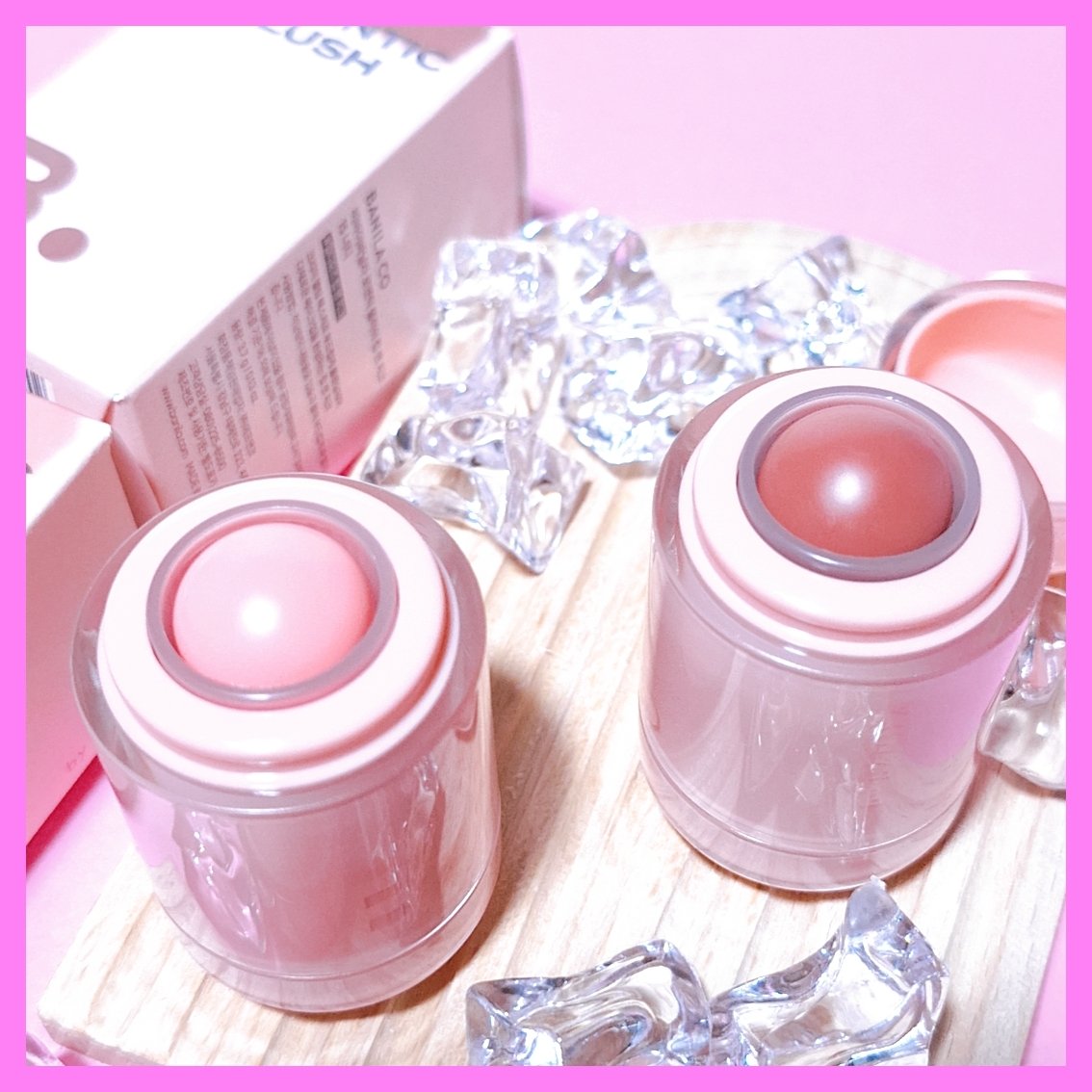 バニラコ ロマンティック ブラッシュ リップ＆チーク/BANILA CO/口紅を使ったクチコミ（2枚目）