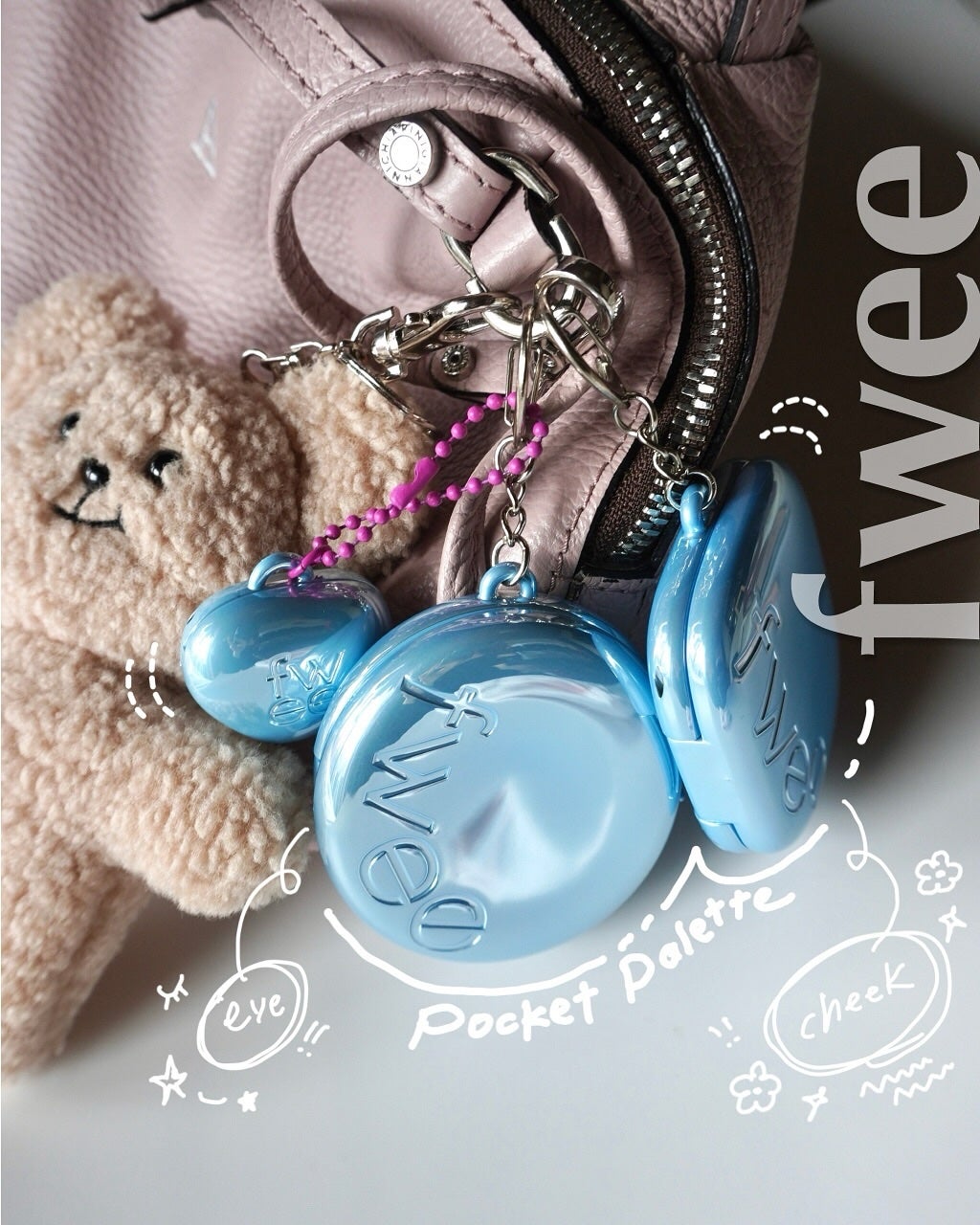 フィー ポケットアイパレット/fwee/アイシャドウパレットを使ったクチコミ(1枚目)