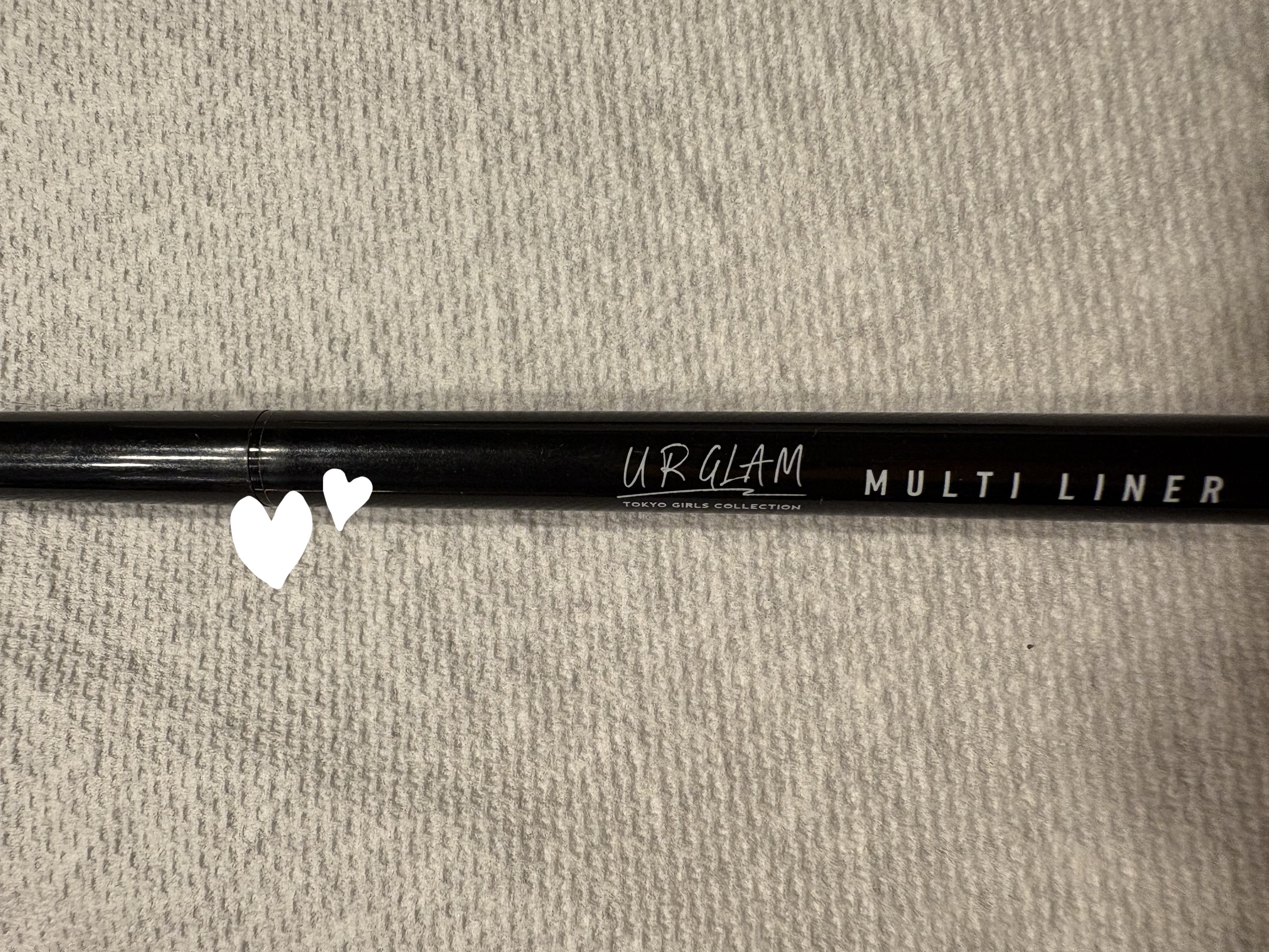 ＵＧＴ マルチライナー ｂ/U R GLAM/リキッドアイライナーを使ったクチコミ（1枚目）