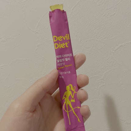 悪魔ダイエット スリムカットゼリー/ファームスビル/ゼリー飲料を使ったクチコミ(6枚目)